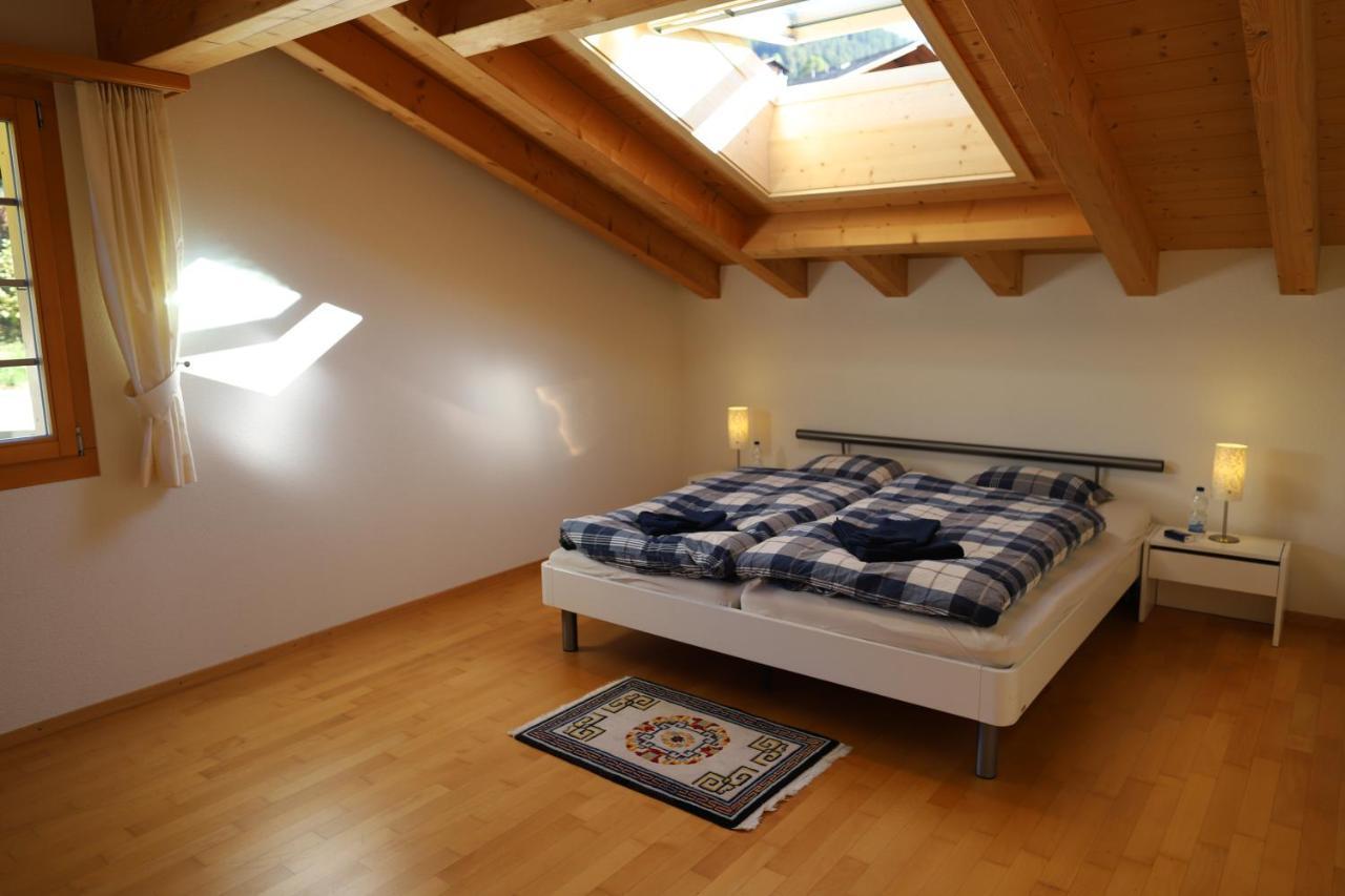그린델발트 Excellent Flat With A Fantastic View Of The Eiger! 아파트 외부 사진