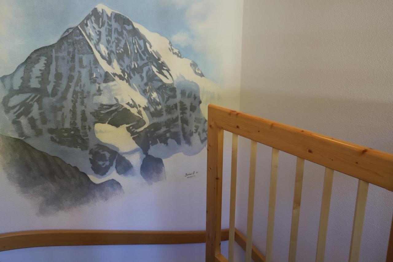 그린델발트 Excellent Flat With A Fantastic View Of The Eiger! 아파트 외부 사진